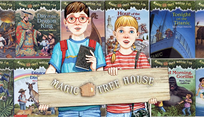 《神奇树屋Magic Tree House》1-52册 PDF+MP3音频 百度网盘下载