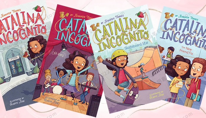 《Catalina Incognito Series》全四册卡特琳娜儿童英文阅读 百度云网盘下载