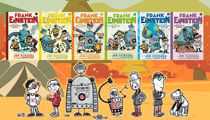 《Frank Einstein Series》六册弗兰克·爱因斯坦英文阅读PDF+MP3 百度云网盘下载