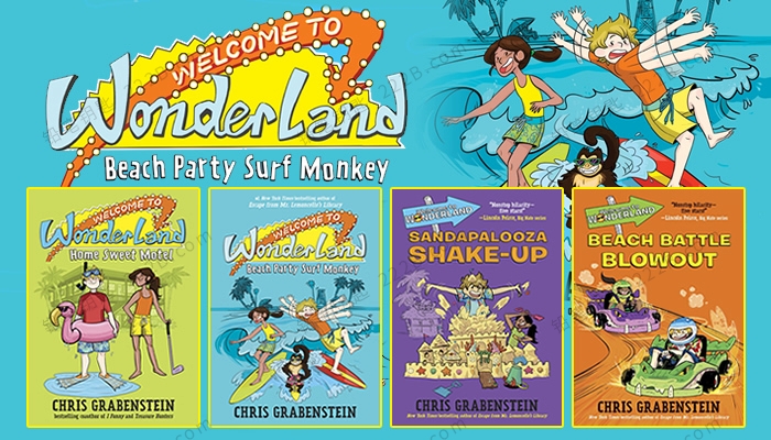 《Welcome to Wonderland Series》四册儿童奇幻英文阅读系列PDF+MP3 百度云网盘下载