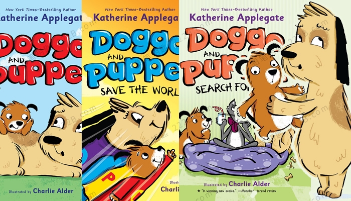 《Doggo and Pupper Series》三册多戈与帕帕系列英文章节书PDF 百度云网盘下载