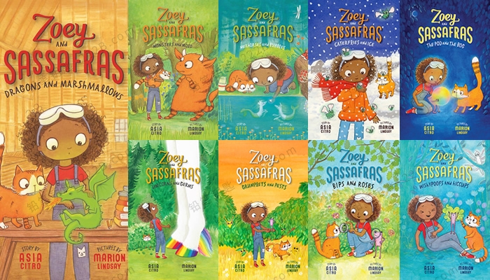 《Zoey and Sassafras Series》佐伊与萨萨弗拉斯系列英文阅读PDF+MP3 百度云网盘下载