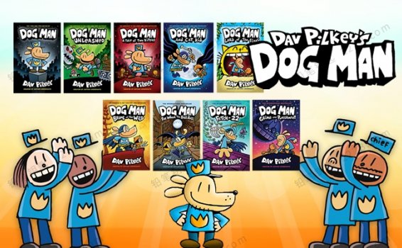 《Dog Man神探狗狗》世界级畅销英文绘本 PDF格式 百度网盘下载