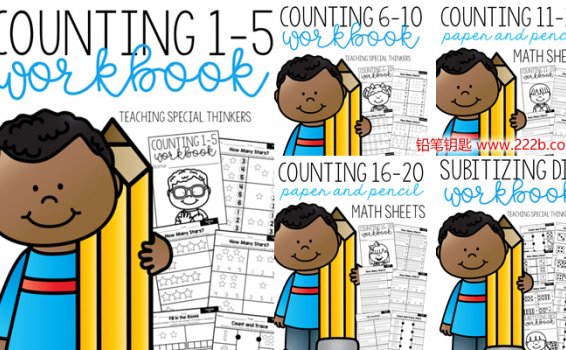 《Math Workbooks Mega-bundle》30册幼小数学练习册 百度云网盘下载