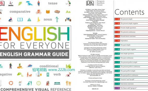 《English for Everyone-English Grammar Guide》英语语法图解PDF 百度云网盘下载