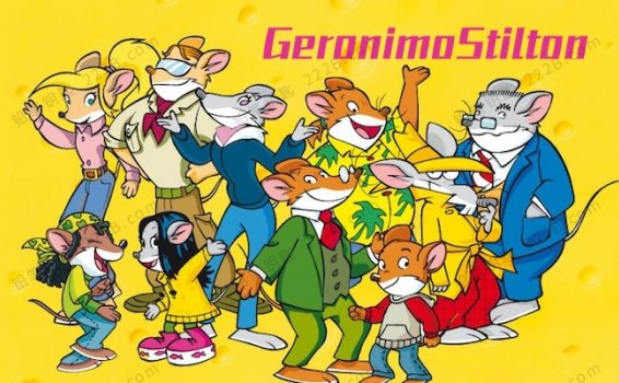《老鼠记者Geronimo Stilton》1-3季英文版64集动画视频 百度云网盘下载