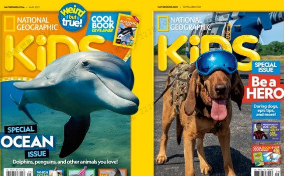 《National Geographic KIDS》2021年全套自然科普英文杂志PDF 百度与网盘下载