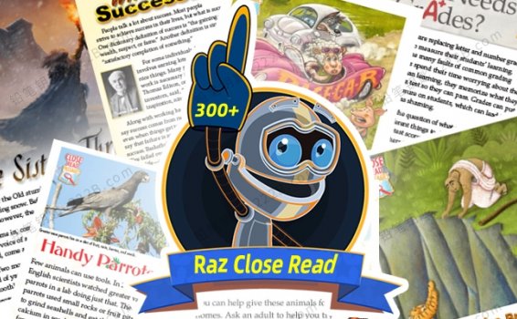 《Raz Close Read》300+篇精品阅读资源包附阅读指导答题卡 百度云网盘下载