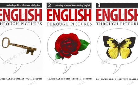 《English Through Pictures》L1-L3图解英语英文教材PDF+音频MP3 百度网盘下载