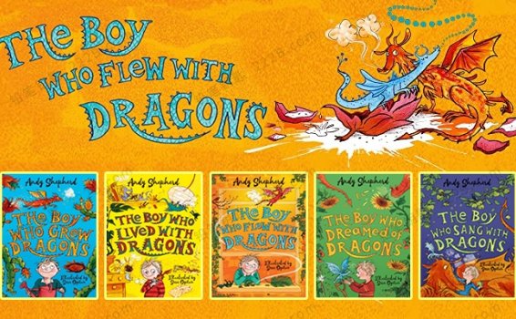《The Boy who Dragons Series》五册养龙男孩儿童奇幻英文章节书PDF/EPUB 百度云网盘下载