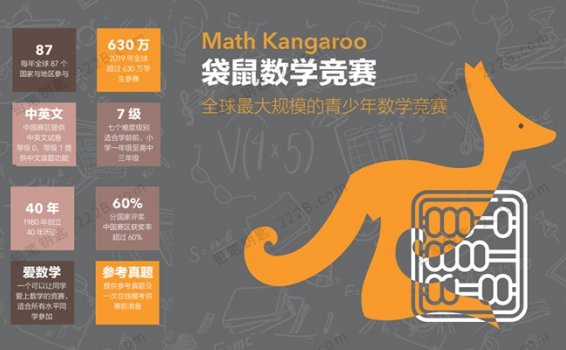 《袋鼠数学Math Kangaroo》2013-2021各年级历年真题PDF 百度云网盘下载