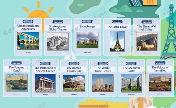 《History’s Great Structures Series》11册历史上的伟大建筑英文阅读PDF 百度云网盘下载