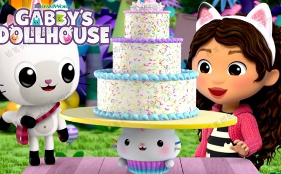 《盖比的娃娃屋Gabby’s Dollhouse》第二季全8集英文版动画视频 百度云网盘下载