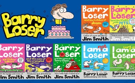 《Barry Loser Series》10册巴里失败者系列搞笑章节书PDF 百度云网盘下载