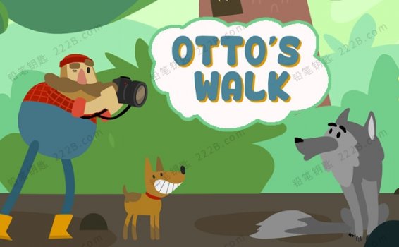 《奥托看动物OTTO’S WALK》全10集英文版益智启蒙MP4动画视频 百度云网盘下载