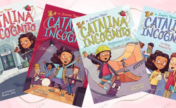 《Catalina Incognito Series》全四册卡特琳娜儿童英文阅读 百度云网盘下载
