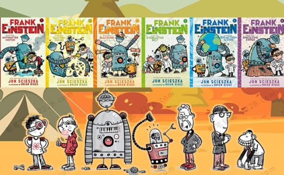 《Frank Einstein Series》六册弗兰克·爱因斯坦英文阅读PDF+MP3 百度云网盘下载