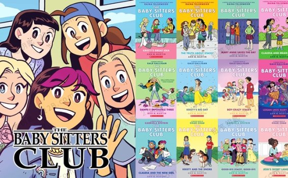 《Baby-Sitters Club Graphic Novel Series》12册托儿所俱乐部系列英文漫画 百度云网盘下载