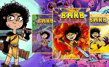 《Barb the Last Berzerker Series》全三册最后的战士巴布系列英文漫画 百度云网盘下载